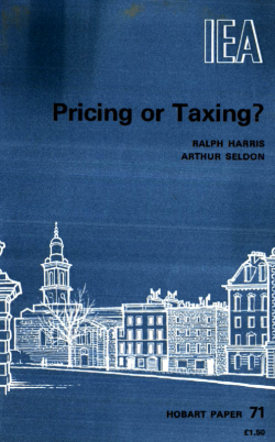 Pricing or Taxing?