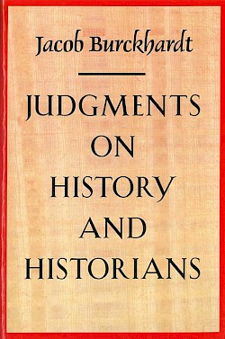 Judgments on History and Historians