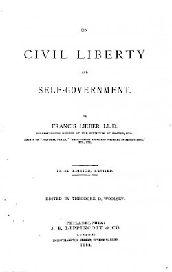 On Civil Liberty and Self-Government