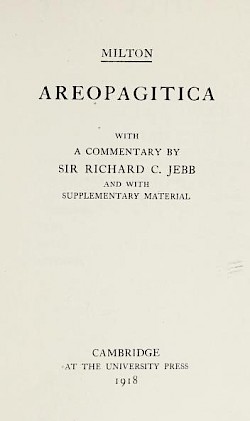 Areopagitica