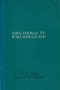 Educational TV: Who Should Pay?